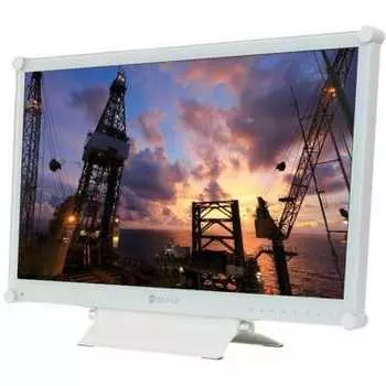 Монитор 23.6" NEOVO RX24-G TN, 1920x1080 (16:9), 300кд/м2, 3мс, 170°/160°, VGA, DVI, HDMI, DisplayPort, USB-Hub, белый (RX24-G WHITE)