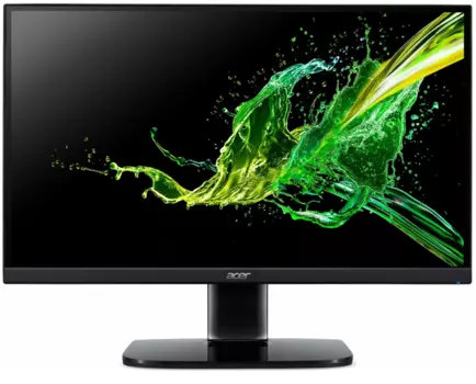 Монитор 23.8" Acer KA242YEbmix IPS, 1920x1080 (16:9), 250кд/м2, 100 Гц, 1 мс, 178°/178°, VGA, HDMI, черный (UM.QX2EE.E12)