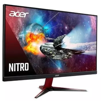 Монитор 23.8" Acer Nitro VG240YX1bmiipx IPS, 1920x1080 (16:9), 250кд/м2, 200 Гц, 0.5 мс, 178°/178°, HDMI, DisplayPort, черный (UM.QV0CD.101)
