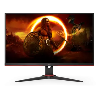 Монитор 23.8" AOC 24G2SPAE IPS, 1920x1080 (16:9), 300кд/м2, 165Hz, 1мс, 178°/178°, Adaptive Sync, VGA, HDMI, DisplayPort, черный (24G2SPAE)