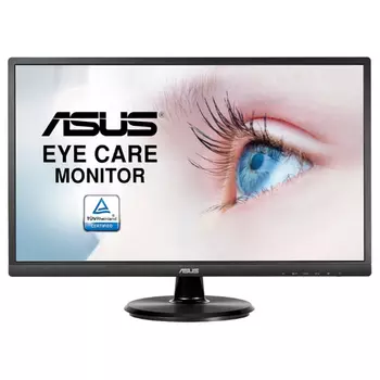 Монитор 23.8" ASUS VA249HE VA, 1920x1080 (16:9), 250кд/м2, 5мс, VGA, HDMI, черный