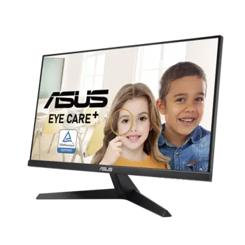Монитор 23.8" ASUS VY249HE IPS, 1920x1080 (16:9), 250кд/м2, 1 мс, 178°/178°, VGA, HDMI, черный (90LM06A0-B01H70)