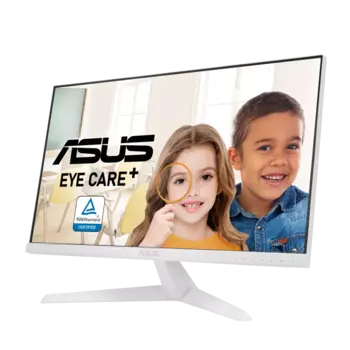 Монитор 23.8" ASUS VY249HE-W IPS, 1920x1080 (16:9), 250кд/м2, 1мс, 178°/178°, FreeSync, VGA, HDMI, белый (90LM06A4-B02A70)