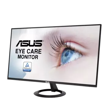 Монитор 23.8" ASUS VZ24EHE IPS, 1920x1080 (16:9), 250кд/м2, 1 мс, 178°/178°, FreeSync, VGA, HDMI, черный (VZ24EHE)