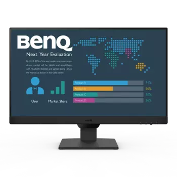 Монитор 23.8" BenQ BL2490 IPS, 1920x1080 (16:9), 250кд/м2, 5 мс, 178°/178°, HDMI, DisplayPort, черный (BL2490)