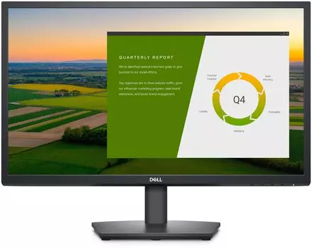 Монитор 23.8" DELL E2422HS IPS, 1920x1080 (16:9), 250кд/м2, 5мс, 178°/178°, VGA, HDMI, DisplayPort, черный (без EU кабеля питания в комплекте)