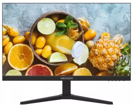 Монитор 23.8" Hikvision DS-D5024FN11 TFT, 1920x1080 (16:9), 250кд/м2, 6.5 мс, 178°/178°, VGA, HDMI, черный (DS-D5024FN11)