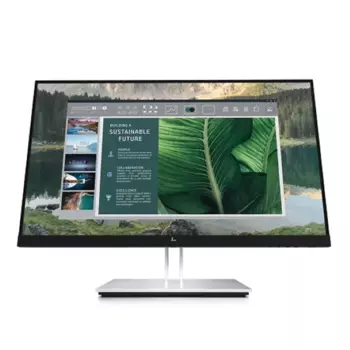 Монитор 23.8" HP E24u G4 IPS, 1920x1080 (16:9), 250кд/м2, 5мс, 178°/178°, HDMI, DisplayPort, USB Type-C, USB-Hub, черный/серебристый (189T0AA)