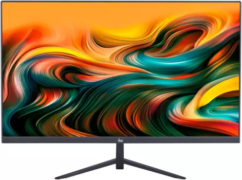 Монитор 23.8" IRU Малахит 24F01B IPS, 1920x1080 (16:9), 250кд/м2, 5 мс, 178°/178°, VGA, HDMI, DisplayPort, черный (24F01B)