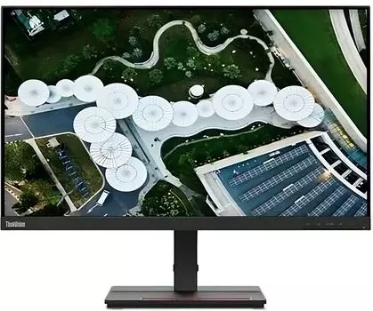 Монитор 23.8" Lenovo ThinkVision TE24-20 IPS, 1920x1080 (16:9), 250кд/м2, 4 мс, 178°/178°, VGA, DVI, черный (62B5HCR6CA)