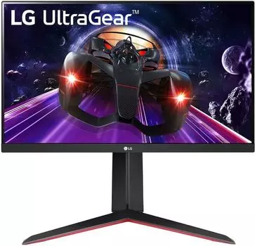 Монитор 23.8" LG UltraGear 24GN65R-B IPS, 1920x1080 (16:9), 300кд/м2, 144 Гц, 1 мс, 178°/178°, FreeSync Premium, HDMI, DisplayPort, черный (24GN65R-B.ARUZ)