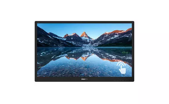 Монитор 23.8" Philips 242B9TN IPS, сенсорный, 1920x1080 (16:9), 250кд/м2, 1мс, 178°/178°, VGA, DVI, HDMI, DisplayPort, USB-Hub, черный (242B9TN (00/01))