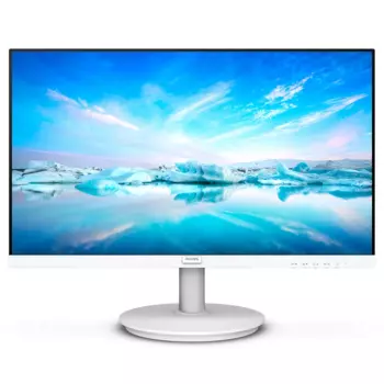 Монитор 23.8" Philips V Line 241V8AW/01 IPS, 1920x1080 (16:9), 250кд/м2, 4 мс, 178°/178°, VGA, HDMI, белый (241V8AW)