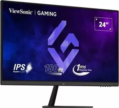 Монитор 23.8" Viewsonic VX2479-HD-PRO IPS, 1920x1080 (16:9), 250кд/м2, 180 Гц, 1 мс, 178°/178°, HDMI, DisplayPort, черный (VX2479-HD-PRO)