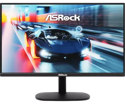 Монитор 24.5" ASRock CL25FF IPS, 1920x1080 (16:9), 300кд/м2, 100 Гц, 1 мс, 178°/178°, VGA, HDMI, черный (CL25FF)