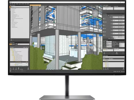 Монитор 24" HP Z24 Z24n G3 IPS, 1920x1200 (16:10), 350кд/м2, 5мс, 178°/178°, HDMI, DisplayPort, USB-Hub, серебристый (1C4Z5AA)