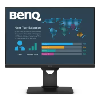 Монитор 25" BenQ BL2581T IPS, 1920x1200 (16:10), 300кд/м2, 5мс, VGA, DVI, HDMI, DisplayPort, USB-Hub, черный (9H.LHNLB.QBE)