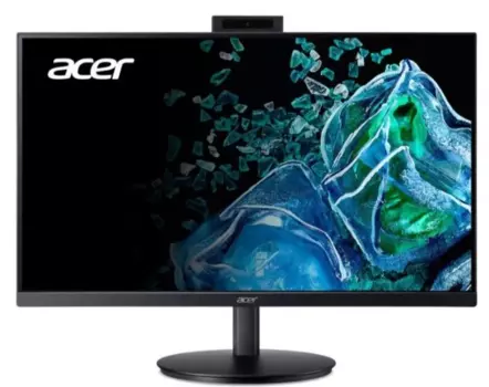 Монитор 27" Acer CB272D5bmiprcx IPS, 1920x1080 (16:9), 250кд/м2, 120 Гц, 1 мс, 178°/178°, VGA, HDMI, DisplayPort, USB-Hub, веб-камера, черный (UM.HB2EE.501)