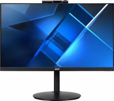 Монитор 27" Acer CB272Dbmiprcx IPS, 1920x1080 (16:9), 250кд/м2, 1мс, 178°/178°, Adaptive Sync, VGA, HDMI, DisplayPort, веб-камера, серебристый/черный (UM.HB2EE.D01)