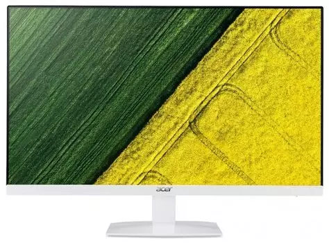 Монитор 27" Acer HA270Ewi IPS, 1920x1080 (16:9), 250кд/м2, 100 Гц, 4 мс, 178°/178°, VGA, HDMI, белый (UM.HW0EE.E01)