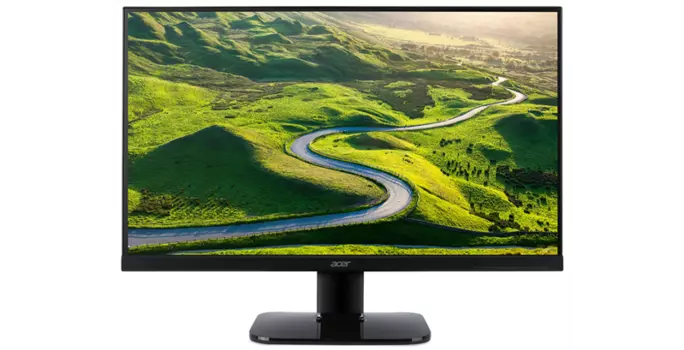 Монитор 27" Acer KA270Hbmix VA, 1920x1080 (16:9), 250кд/м2, 100 Гц, 4 мс, 178°/178°, FreeSync, VGA, HDMI, черный (UM.HX0EE.031)
