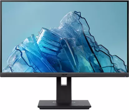 Монитор 27" Acer Vero B277Ebmiprzxv IPS, 1920x1080 (16:9), 250кд/м2, 100 Гц, 4 мс, 178°/178°, VGA, HDMI, DisplayPort, USB-Hub, черный (UM.HB7EE.E07)