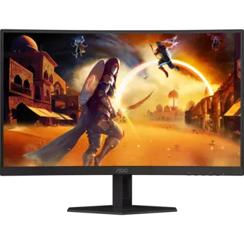 Монитор 27" AOC C27G4ZXE VA, изогнутый, 1920x1080 (16:9), 300кд/м2, 280 Гц, 0.3 мс, 178°/178°, HDMI, DisplayPort, черный (C27G4ZXE)