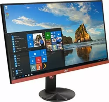 Монитор 27" AOC G2790PX TN, 1920x1080 (16:9), 400кд/м2, 1мс, AMD FreeSync, VGA, HDMI, DisplayPort, USB-Hub, черный/красный