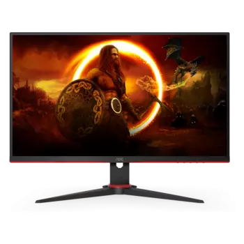 Монитор 27" AOC Gaming 27G2SPAE IPS, 1920x1080 (16:9), 250кд/м2, 165Hz, 1мс, 178°/178°, FreeSync Premium, VGA, HDMI, DisplayPort, черный (27G2SPAE)