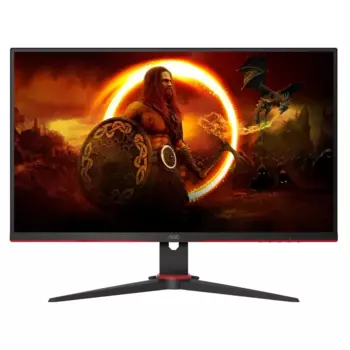 Монитор 27" AOC Gaming 27G2ZNE VA, 1920x1080 (16:9), 250кд/м2, 240 Гц, 4 мс, 178°/178°, HDMI, DisplayPort, черный/красный (27G2ZNE)