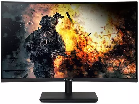 Монитор 27" AOpen 27HC5RS3bmiipx VA, изогнутый, 1920x1080 (16:9), 250кд/м2, 180 Гц, 1 мс, 178°/178°, HDMI, DisplayPort, черный (UM.HW5CD.301)