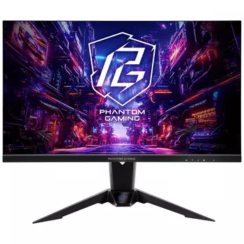 Монитор 27" ASRock Phantom Gaming PG27FFX2A IPS, 1920x1080 (16:9), 400кд/м2, 520 Гц, 1 мс, 178°/178°, HDMI, DisplayPort, USB-Hub, черный (PG27FFX2A)