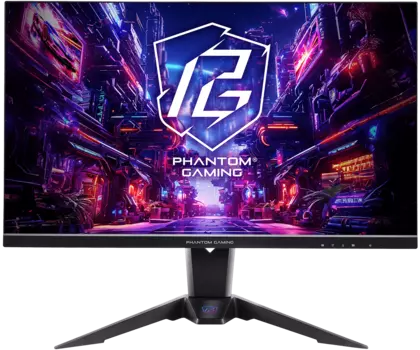 Монитор 27" ASRock Phantom Gaming PG27QFT2A IPS, 2560x1440 (16:9), 400кд/м2, 180 Гц, 1 мс, 178°/178°, HDMI, DisplayPort, черный (PG27QFT2A)