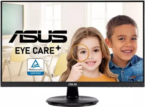 Монитор 27" ASUS Eye Care+ VA27DQF IPS, 1920x1080 (16:9), 250кд/м2, 100 Гц, 1 мс, 178°/178°, HDMI, DisplayPort, черный (90LM06H1-B03370)
