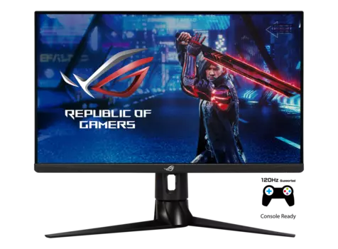 Монитор 27" ASUS ROG STRIX XG27AQ IPS, 2560x1440 (16:9), 400кд/м2, 170Hz, 1мс, 178°/178°, G-SYNC Compatible, HDMI, DisplayPort, USB-Hub, черный (90LM06U0-B01370)