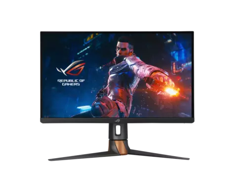 Монитор 27" ASUS ROG SWIFT PG27AQN IPS, 2560x1440 (16:9), 600кд/м2, 360 Гц, 1 мс, 178°/178°, HDMI, DisplayPort, USB-Hub, черный (90LM0820-B01370)