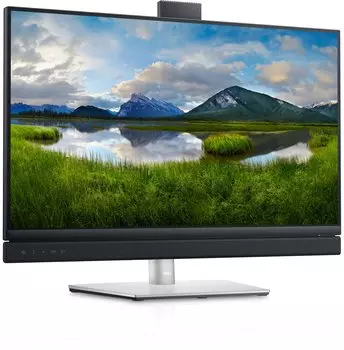 Монитор 27" DELL Conferencing Monitor C2722DE IPS, 2560x1440 (16:9), 350кд/м2, 8мс, 178°/178°, HDMI, DisplayPort, USB Type-C, USB-Hub, черный/серебристый (2722-4918)