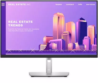 Монитор 27" DELL Professional P2722H IPS, 1920x1080 (16:9), 300кд/м2, 5 мс, 178°/178°, VGA, HDMI, DisplayPort, USB-Hub, черный