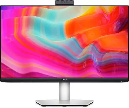 Монитор 27" DELL S2722QC IPS, 3840x2160 (16:9), 350кд/м2, 4мс, 178°/178°, FreeSync, HDMI, DisplayPort, USB Type-C, USB-Hub, серебристый/черный (2722-7616)