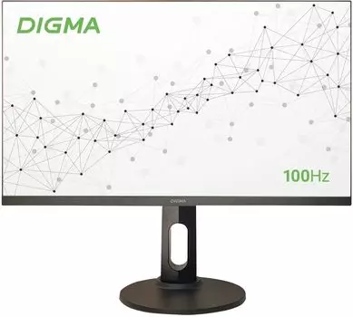 Монитор 27" Digma Progress 27P605F IPS, 1920x1080 (16:9), 300кд/м2, 1 мс, 178°/178°, HDMI, DisplayPort, USB Type-C, черный (DM27SB14)