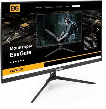 Монитор 27" ExeGate Combat EG2707A IPS, 2560x1440 (16:9), 400кд/м2, 165 Гц, 1 мс, 178°/178°, HDMI, DisplayPort, USB-Hub, черный (EX295595RUS)