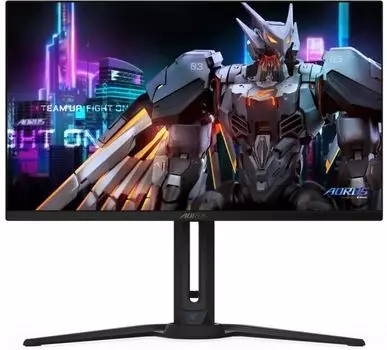 Монитор 27" Gigabyte Aorus FO27Q3 QD-OLED, 2560x1440 (16:9), 250кд/м2, 360 Гц, 1 мс, 178°/178°, HDMI, DisplayPort, USB Type-C, USB-Hub, черный (20VM0-FO27Q3BA-1EKR)