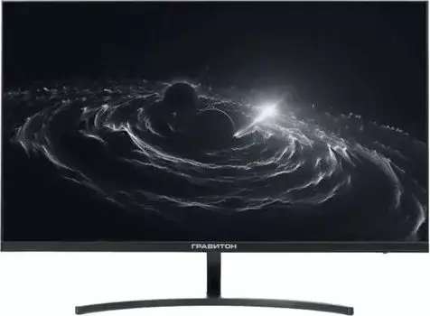 Монитор 27" Гравитон МН27А IPS, 1920x1080 (16:9), 300кд/м2, 5 мс, 178°/178°, VGA, HDMI, DisplayPort, черный (126361) Внесен в реестр Минпромторга РФ