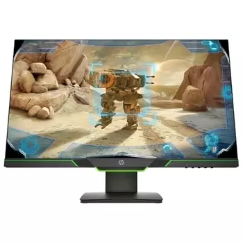 Монитор 27" HP 27xq TN, 2560x1440 (16:9), 350кд/м2, 1мс, AMD FreeSync, HDMI, DisplayPort, черный (3WL54AA)