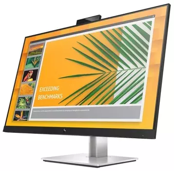 Монитор 27" HP G4 E27d IPS, 2560x1440 (16:9), 300кд/м2, 5мс, 178°/178°, HDMI, DisplayPort, USB Type-C, USB-Hub, веб-камера, черный/серебристый (6PA56A4#ABB)