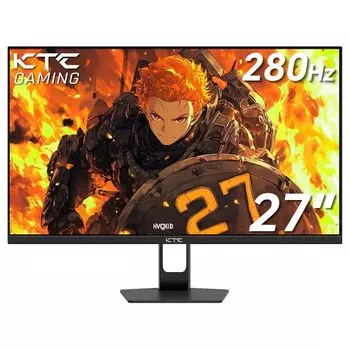 Монитор 27" KTC H27E22P Fast VA, 1920x1080 (16:9), 350кд/м2, 280 Гц, 1 мс, 178°/178°, HDMI, DisplayPort, черный (H27E22P)