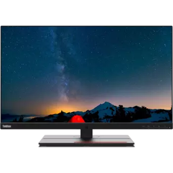 Монитор 27" Lenovo P27u-20 IPS, 3840x2160 (16:9), 450кд/м2, 4 мс, 178°/178°, HDMI, DisplayPort, Thunderbolt, USB Type-C, USB-Hub, черный (62CBRAS6CB)