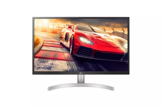 Монитор 27" LG 27UL500-W IPS, 3840x2160 (16:9), 300кд/м2, 5мс, HDMI, DisplayPort, белый (27UL500-W.ARUZ)