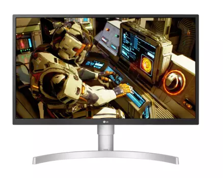 Монитор 27" LG UltraFine 27UL550-W IPS, 3840x2160 (16:9), 300кд/м2, 5мс, 178°/178°, HDMI, DisplayPort, белый (27UL550-W)