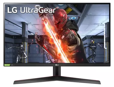 Монитор 27" LG UltraGear 27GN60R-B IPS, 1920x1080 (16:9), 350кд/м2, 144 Гц, 1 мс, 178°/178°, HDMI, DisplayPort, черный